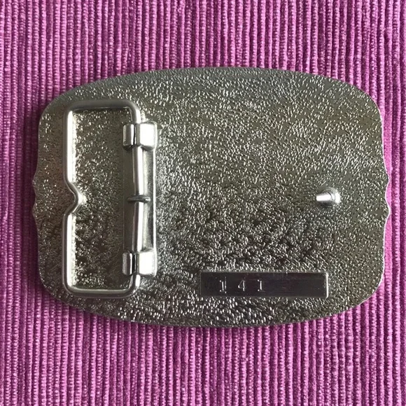 Belt Buckle Men’s Eagle Vintage 1970s Numbered 141